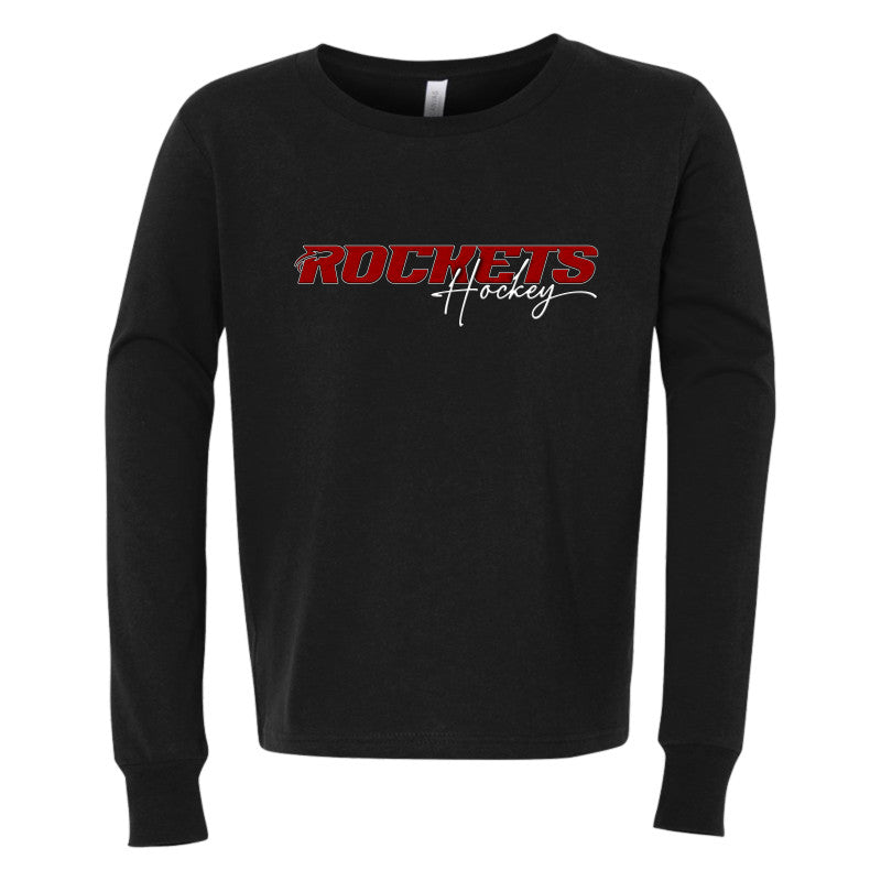 ROCKETS "RED" LONG SLEEVE TEE (YOUTH)