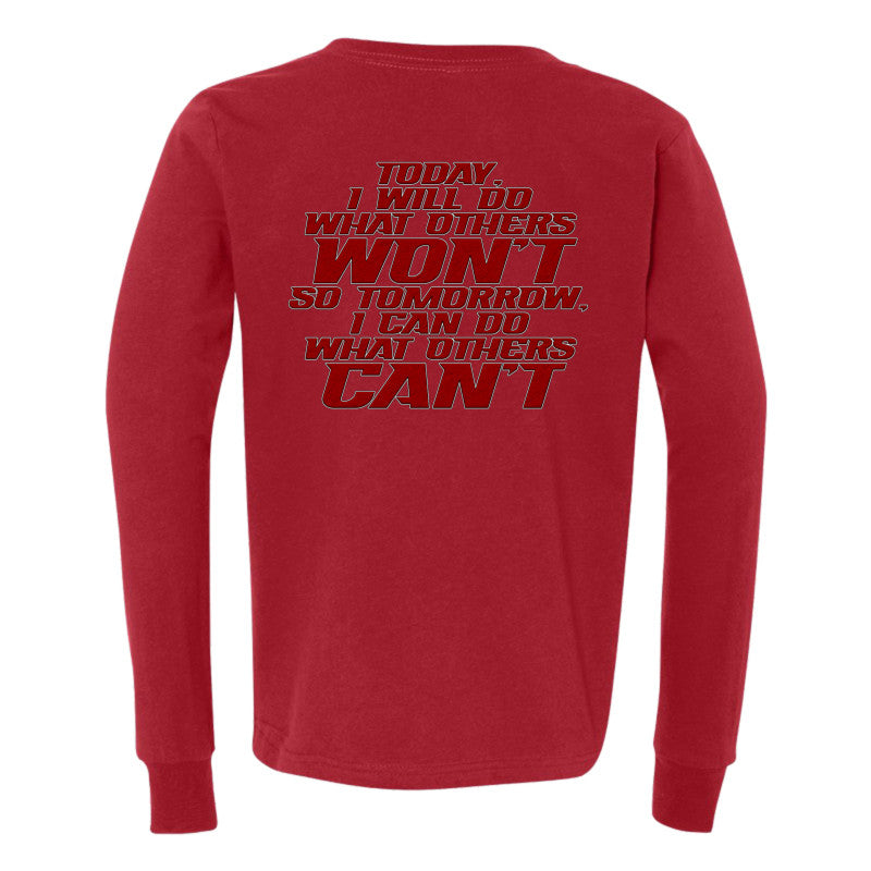 ROCKETS "TODAY" LONG SLEEVE TEE (YOUTH)
