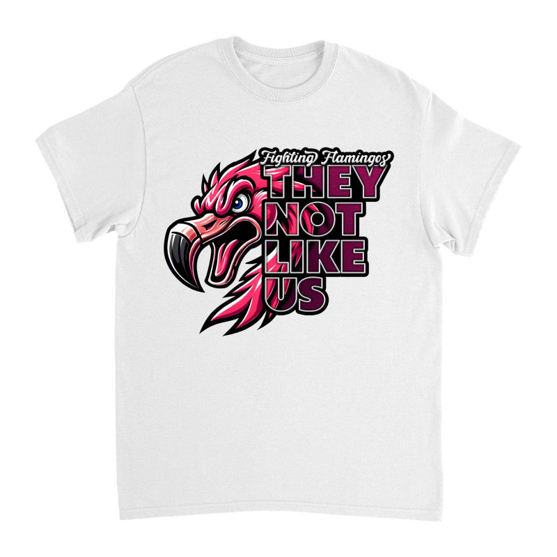 FIGHTING FLAMINGOS SHORT SLEEVE TEE D (ADULT)