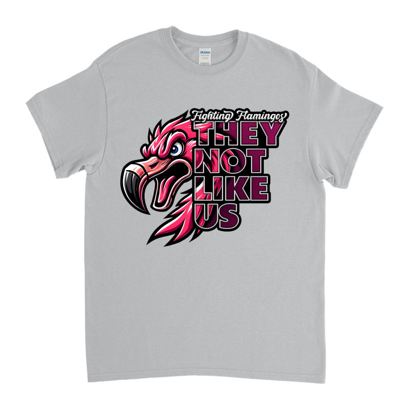 FIGHTING FLAMINGOS SHORT SLEEVE TEE D (ADULT)