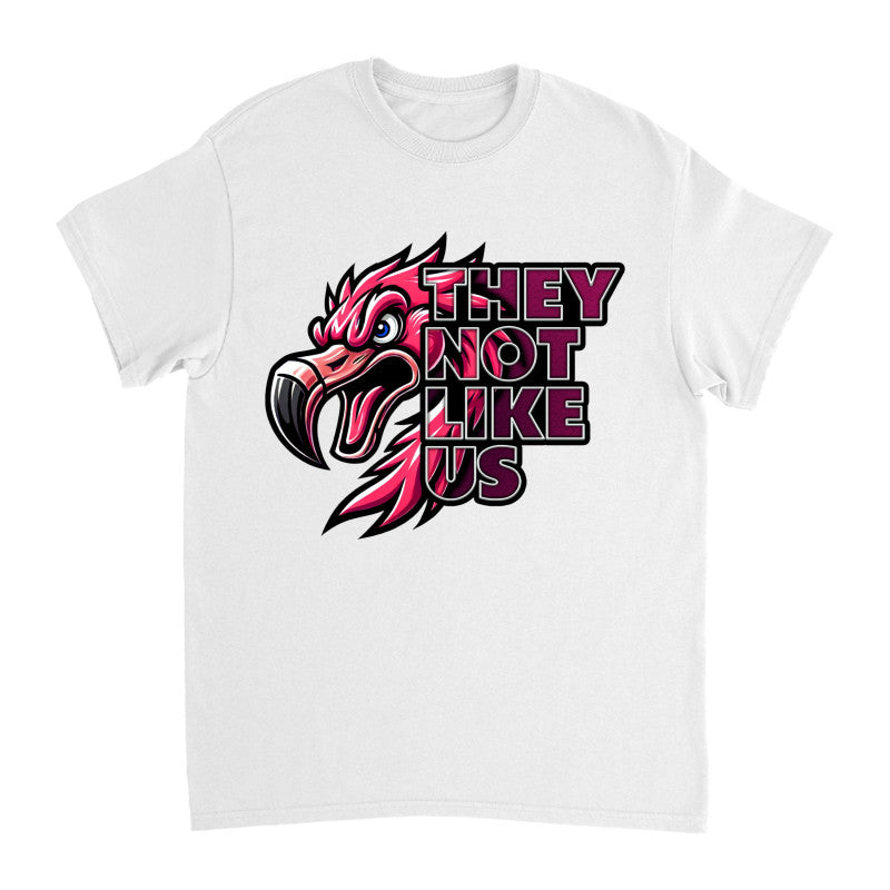 FIGHTING FLAMINGOS SHORT SLEEVE TEE E (ADULT)