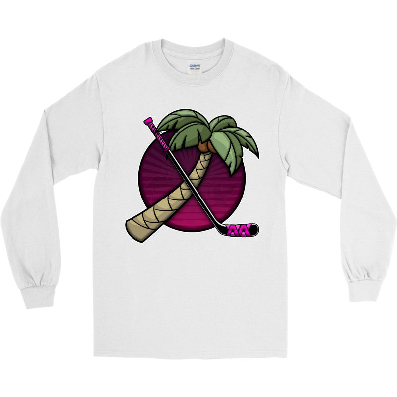 FIGHTING FLAMINGOS LONG SLEEVE TEE C (ADULT)