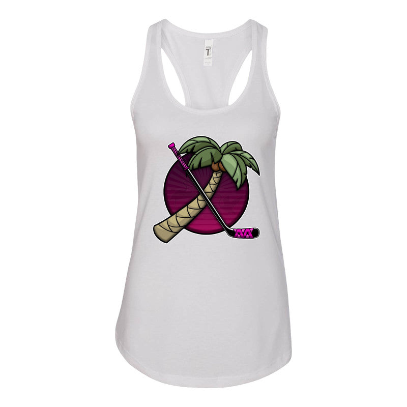 FIGHTING FLAMINGOS RACERBACK TANK C (ADULT)