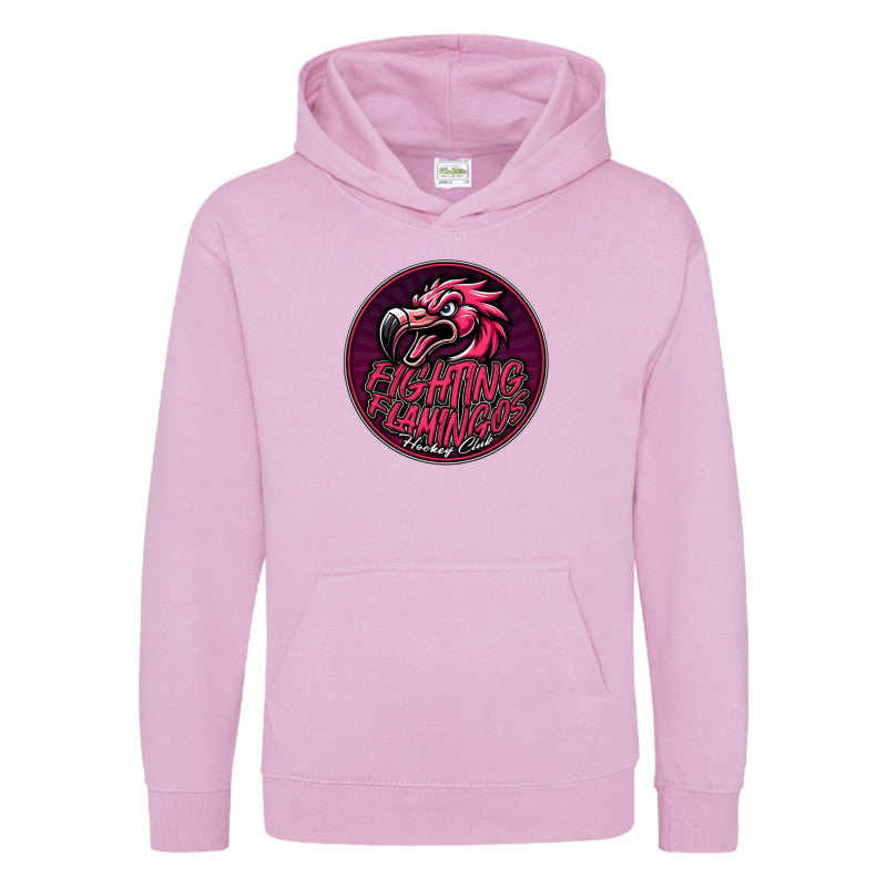 FIGHTING FLAMINGOS HOODED SWEATSHIRT B (YOUTH)