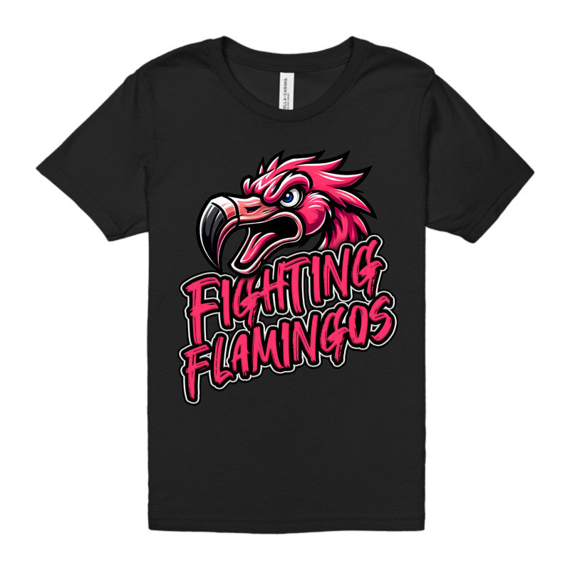 FIGHTING FLAMINGOS SHORT SLEEVE TEE A (YOUTH)