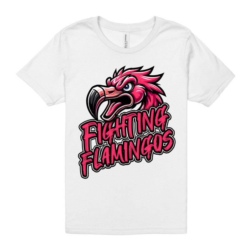 FIGHTING FLAMINGOS SHORT SLEEVE TEE A (YOUTH)
