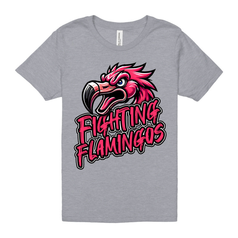 FIGHTING FLAMINGOS SHORT SLEEVE TEE A (YOUTH)
