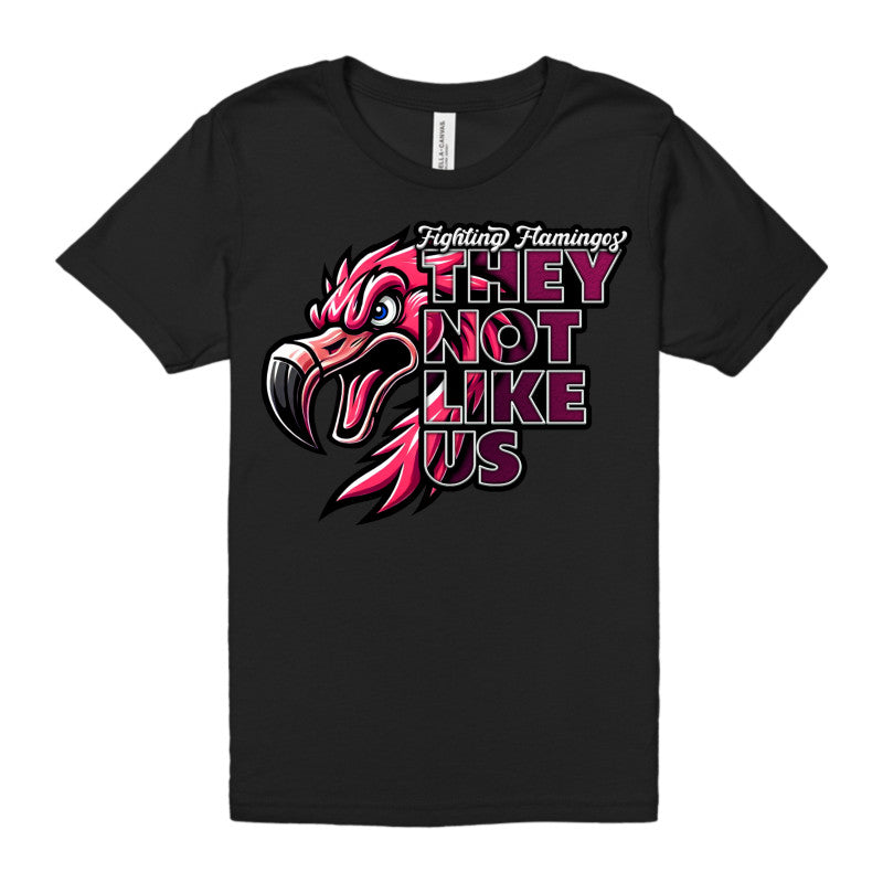 FIGHTING FLAMINGOS SHORT SLEEVE TEE D (YOUTH)