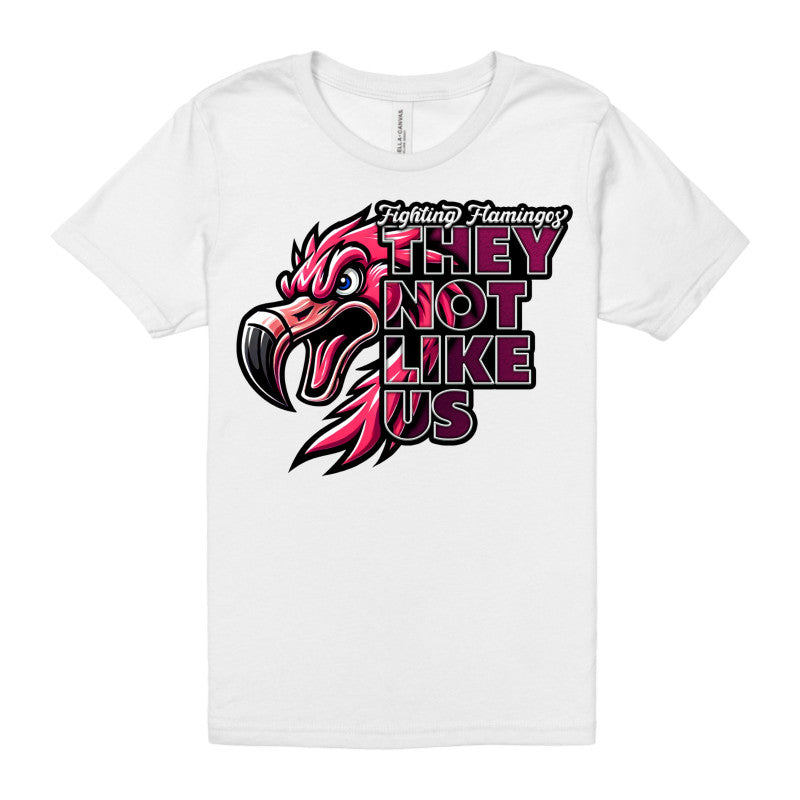 FIGHTING FLAMINGOS SHORT SLEEVE TEE D (YOUTH)