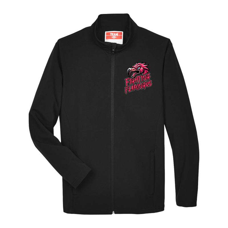 FIGHTING FLAMINGOS SOFT SHELL JACKET A (ADULT)
