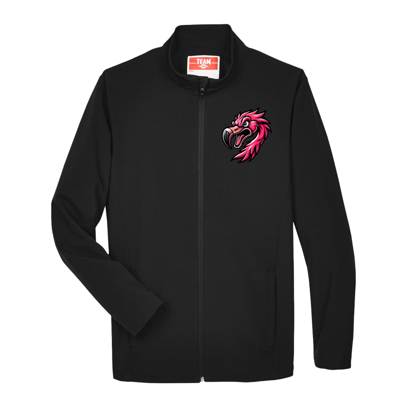 FIGHTING FLAMINGOS SOFT SHELL JACKET F (ADULT)