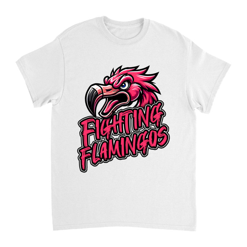 FIGHTING FLAMINGOS SHORT SLEEVE TEE A (ADULT)