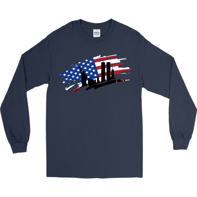 PATRIOT DAY 3 LONG SLEEVE TEE (ADULT)