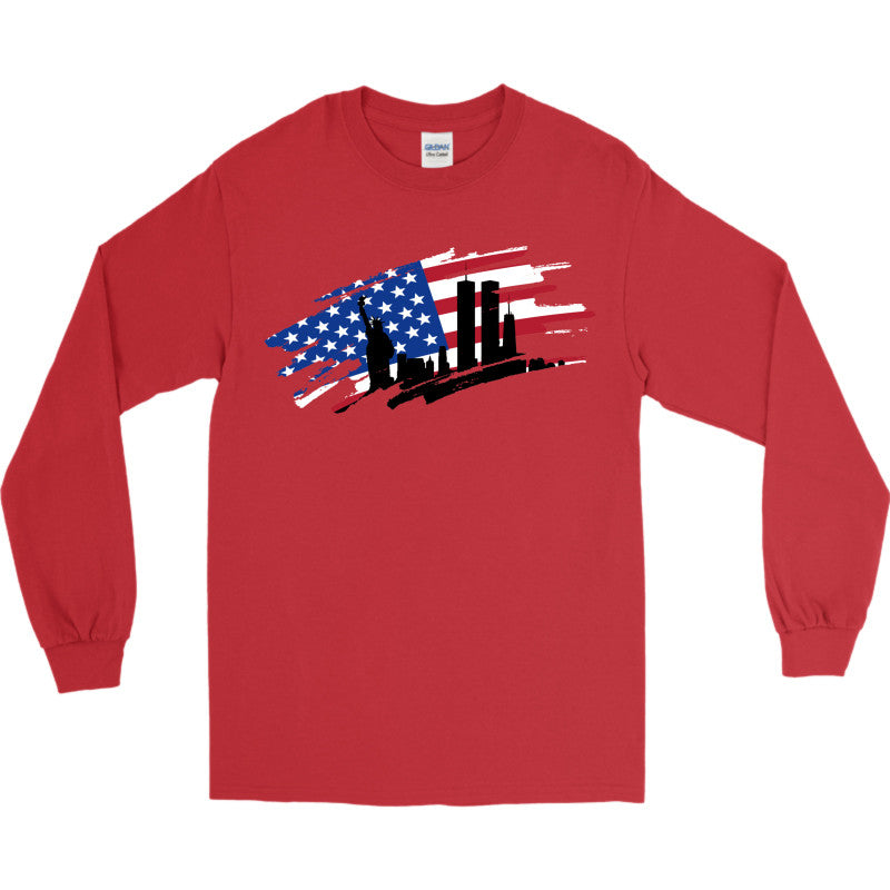 PATRIOT DAY 3 LONG SLEEVE TEE (ADULT)