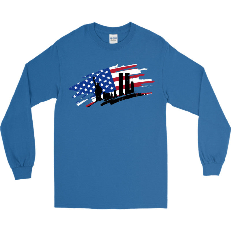 PATRIOT DAY 3 LONG SLEEVE TEE (ADULT)