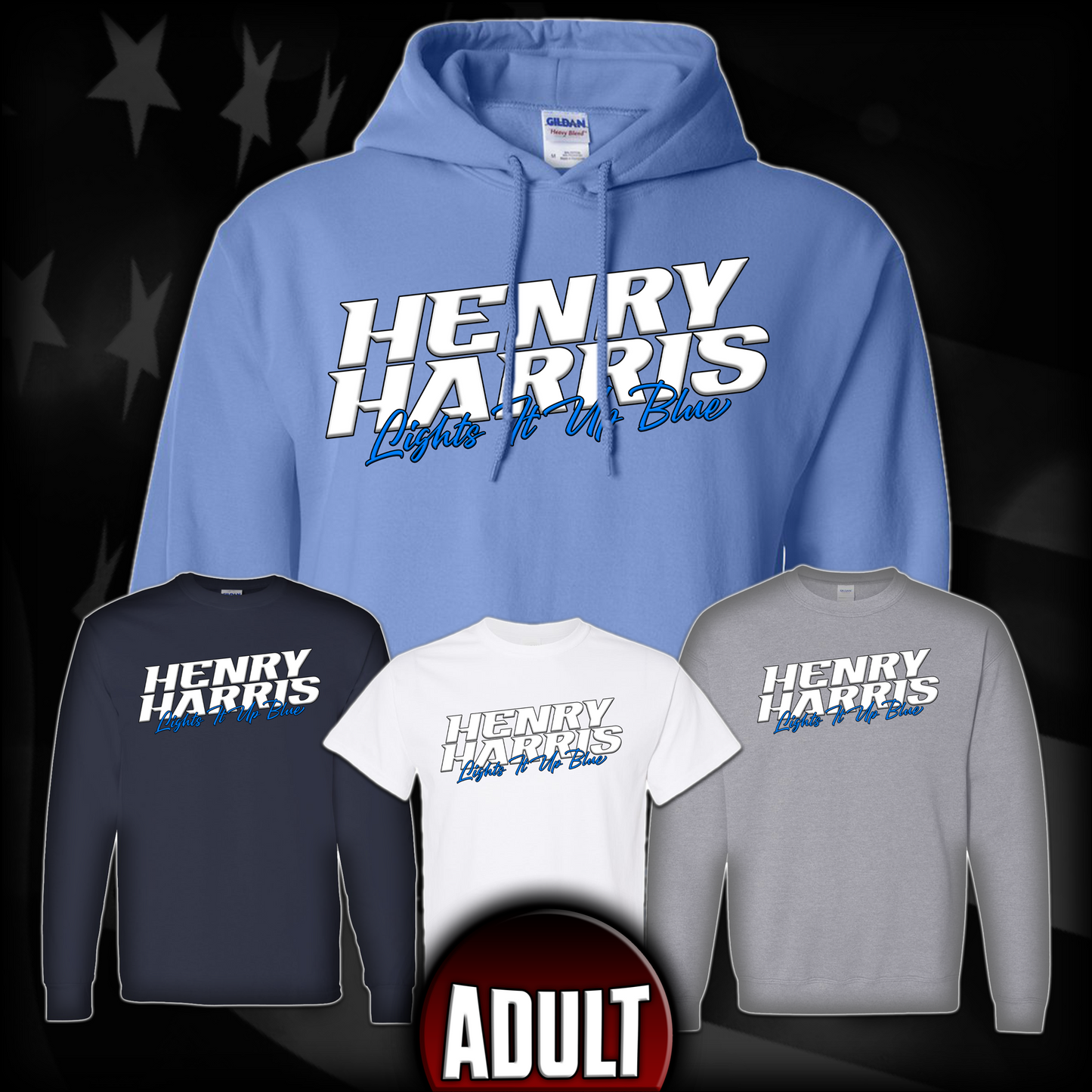 HENRY HARRIS - *BLUE 1 (ADULT)