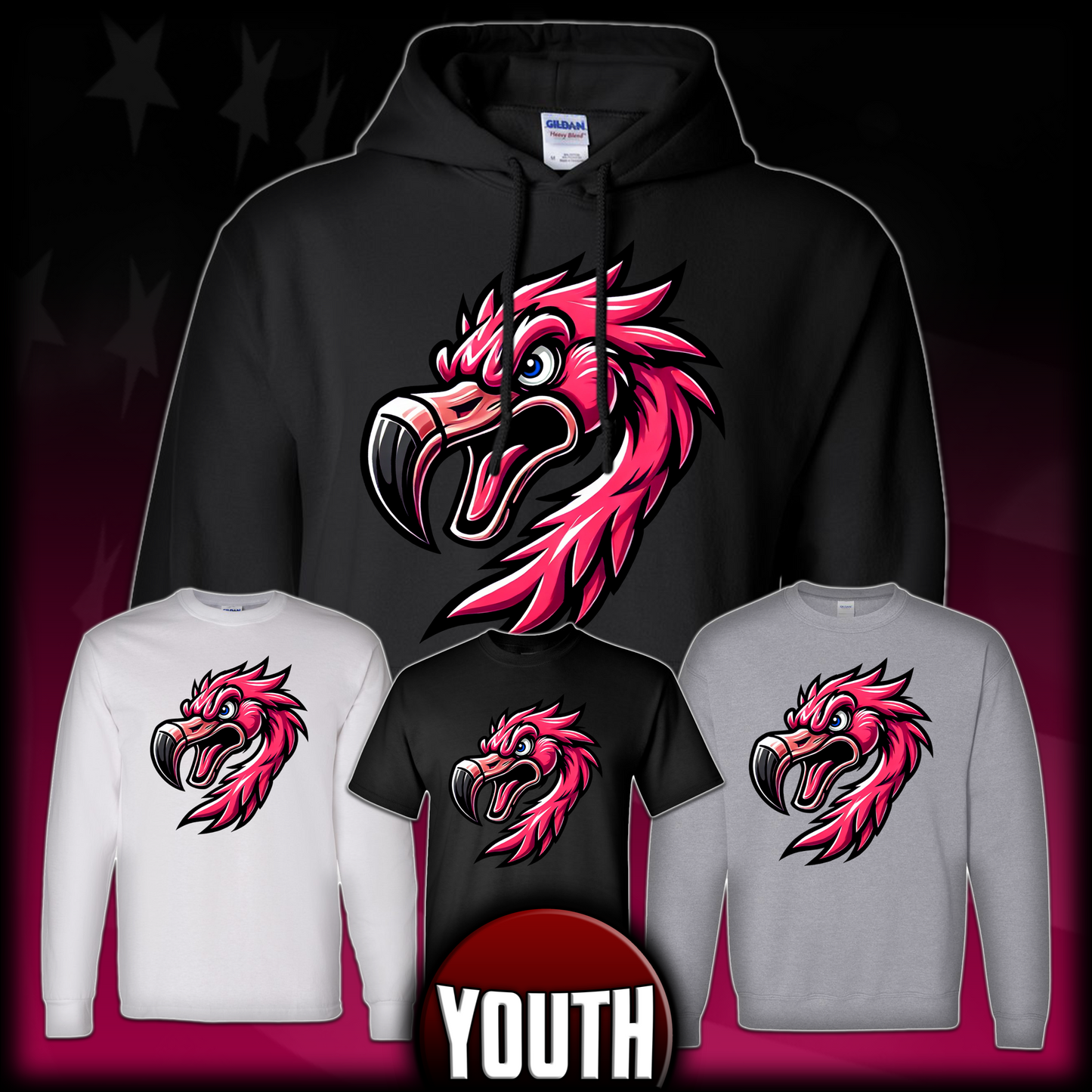 FIGHTING FLAMINGOS F (YOUTH)