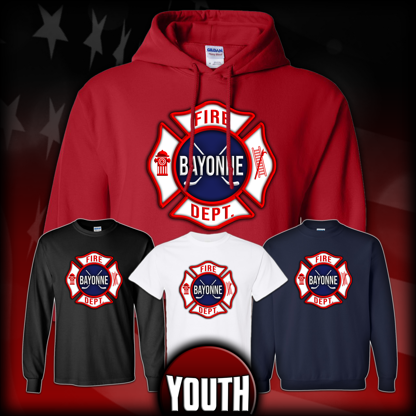 BAYONNE FIRE HOCKEY 4 (YOUTH)
