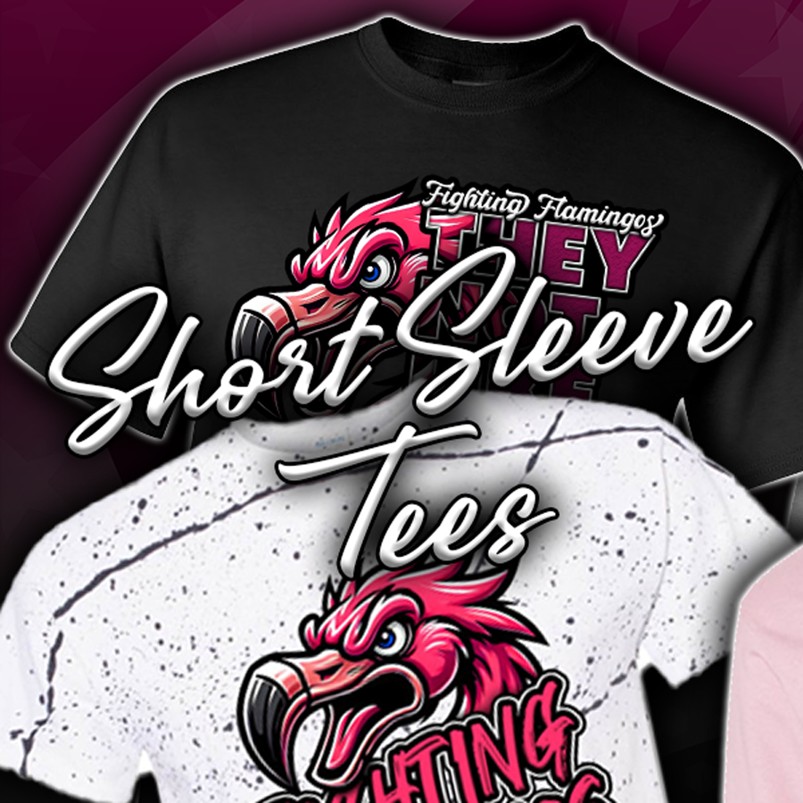 FLAMINGOS SHORT SLEEVE TEES