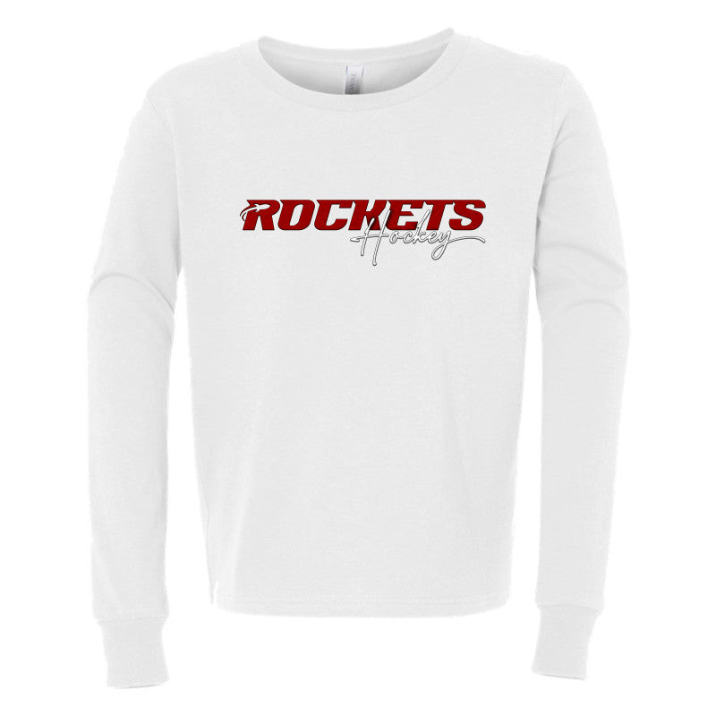 ROCKETS "RED" LONG SLEEVE TEE (YOUTH)
