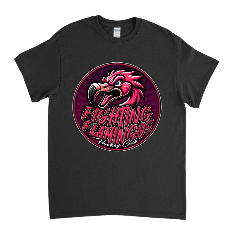 FIGHTING FLAMINGOS SHORT SLEEVE TEE B (ADULT)