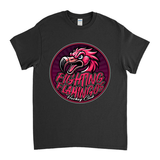 FIGHTING FLAMINGOS SHORT SLEEVE TEE B (ADULT)
