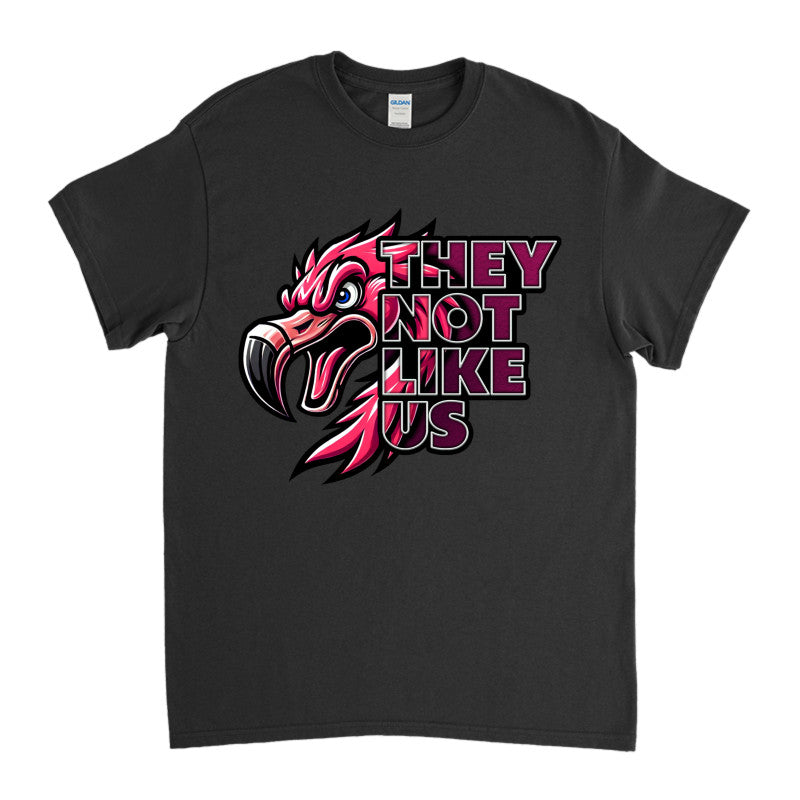 FIGHTING FLAMINGOS SHORT SLEEVE TEE E (ADULT)