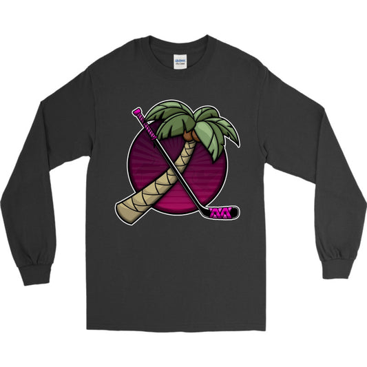 FIGHTING FLAMINGOS LONG SLEEVE TEE C (ADULT)