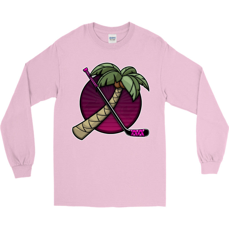 FIGHTING FLAMINGOS LONG SLEEVE TEE C (ADULT)
