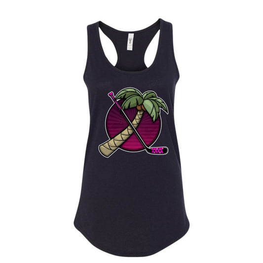 FIGHTING FLAMINGOS RACERBACK TANK C (ADULT)