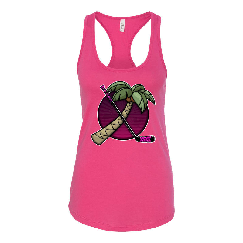 FIGHTING FLAMINGOS RACERBACK TANK C (ADULT)