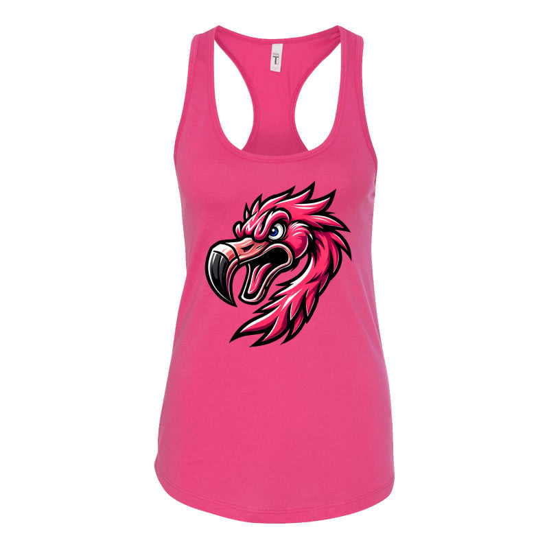 FIGHTING FLAMINGOS RACERBACK TANK F (ADULT)