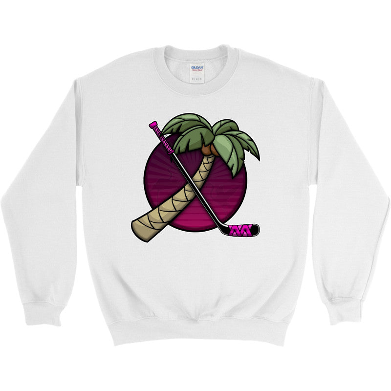 FIGHTING FLAMINGOS CREWNECK SWEATSHIRT C (ADULT)
