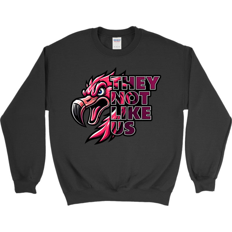 FIGHTING FLAMINGOS CREWNECK SWEATSHIRT E (ADULT)