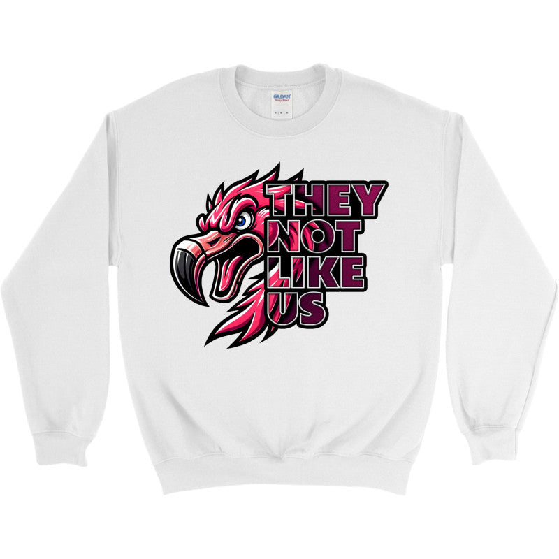 FIGHTING FLAMINGOS CREWNECK SWEATSHIRT E (ADULT)