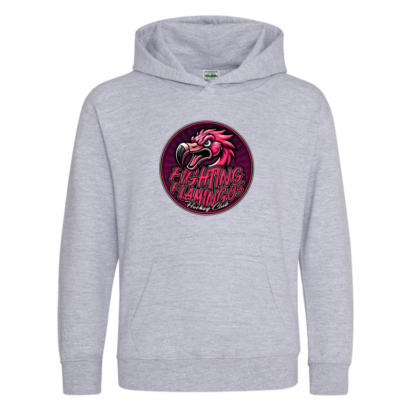 FIGHTING FLAMINGOS HOODED SWEATSHIRT B (YOUTH)