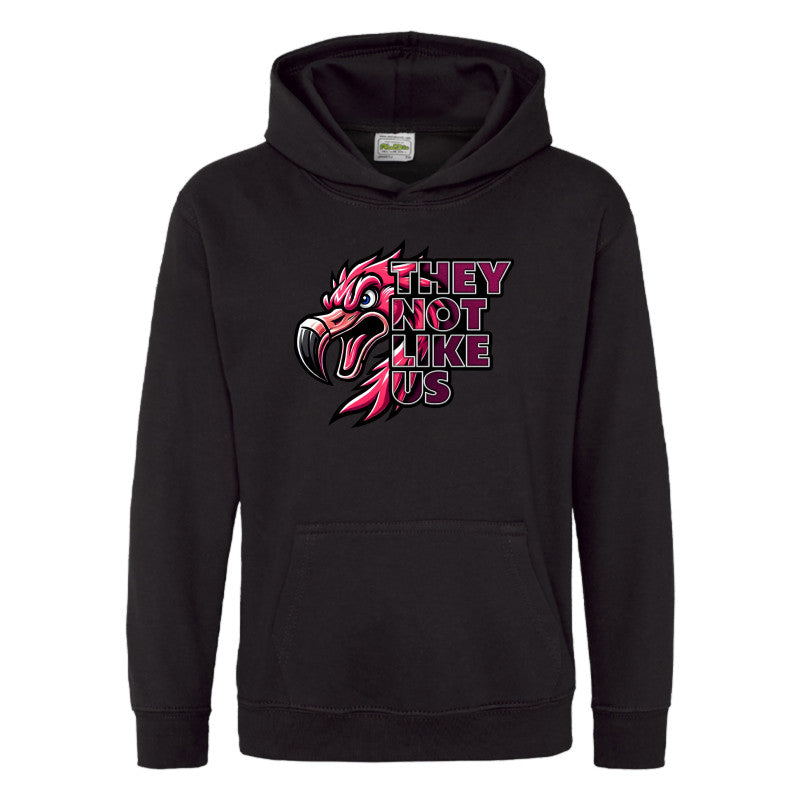 FIGHTING FLAMINGOS HOODED SWEATSHIRT E (YOUTH)