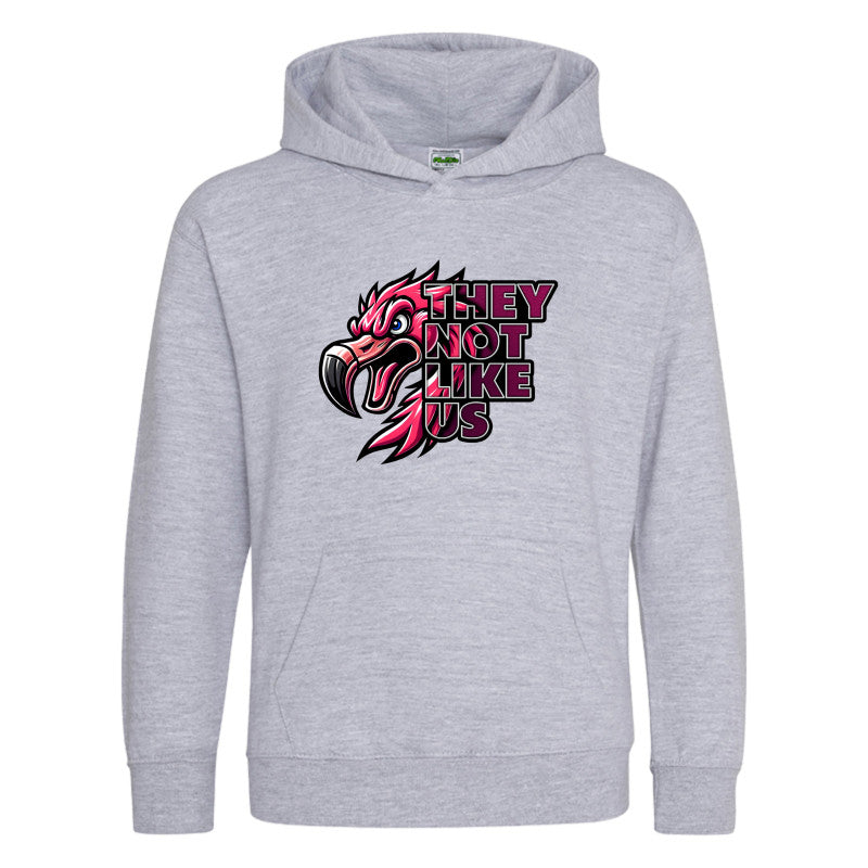 FIGHTING FLAMINGOS HOODED SWEATSHIRT E (YOUTH)