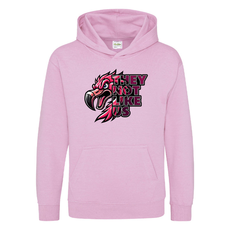 FIGHTING FLAMINGOS HOODED SWEATSHIRT E (YOUTH)