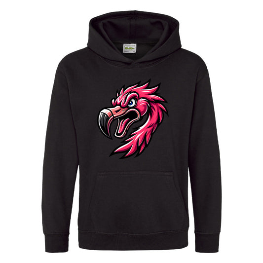 FIGHTING FLAMINGOS HOODED SWEATSHIRT F (YOUTH)