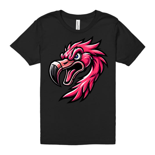 FIGHTING FLAMINGOS SHORT SLEEVE TEE F (YOUTH)