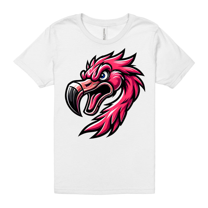 FIGHTING FLAMINGOS SHORT SLEEVE TEE F (YOUTH)