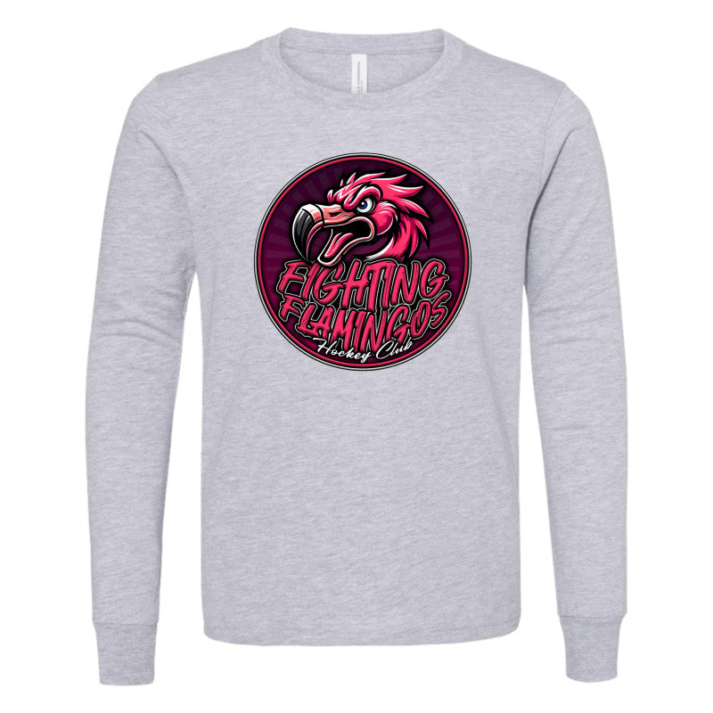FIGHTING FLAMINGOS LONG SLEEVE TEE B (YOUTH)