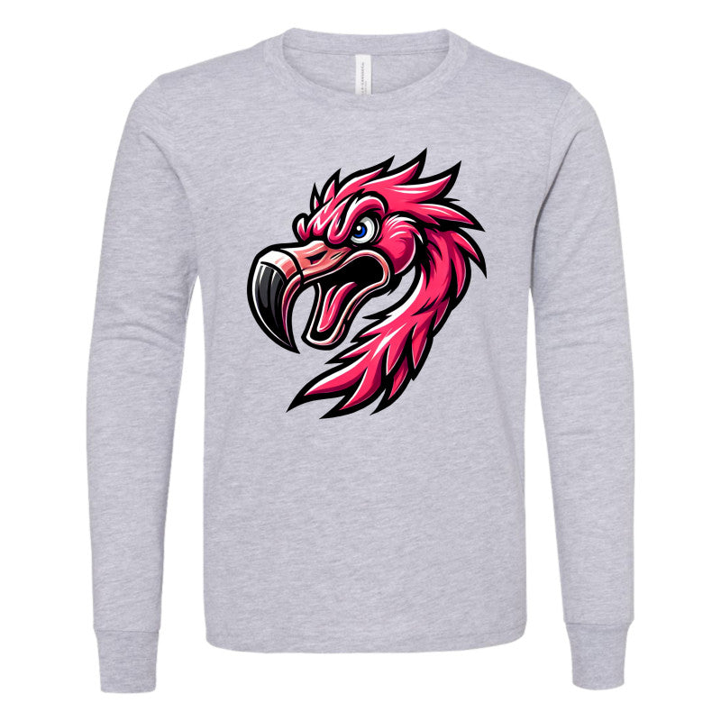 FIGHTING FLAMINGOS LONG SLEEVE TEE F (YOUTH)
