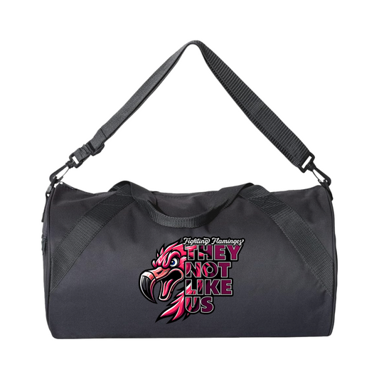 FIGHTING FLAMINGOS DUFFEL BAG D