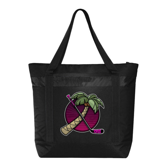FIGHTING FLAMINGOS COOLER BAG C