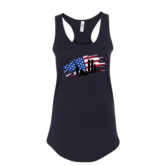 PATRIOT DAY 3 RACERBACK TANK (ADULT)