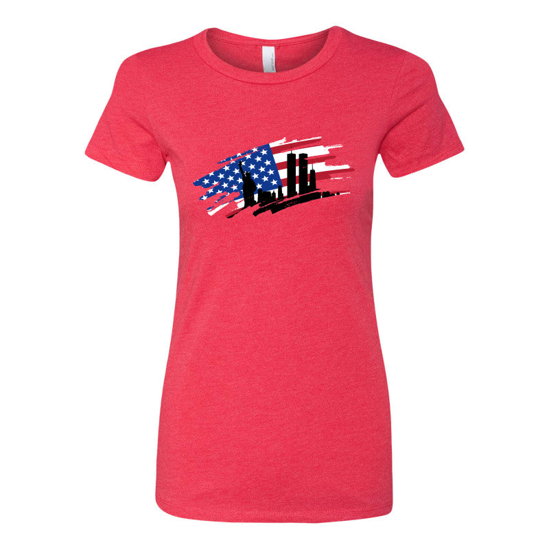 PATRIOT DAY 3 CVC SHORT SLEEVE TEE (ADULT)