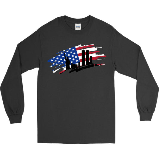 PATRIOT DAY 3 LONG SLEEVE TEE (ADULT)
