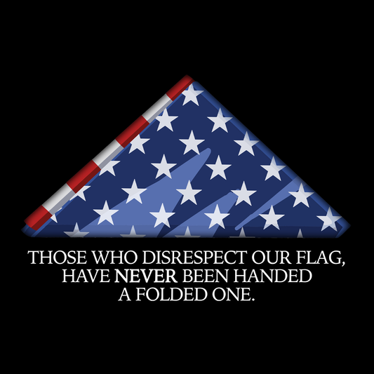 FOLDED FLAG (ADULT)